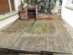 Deck washing